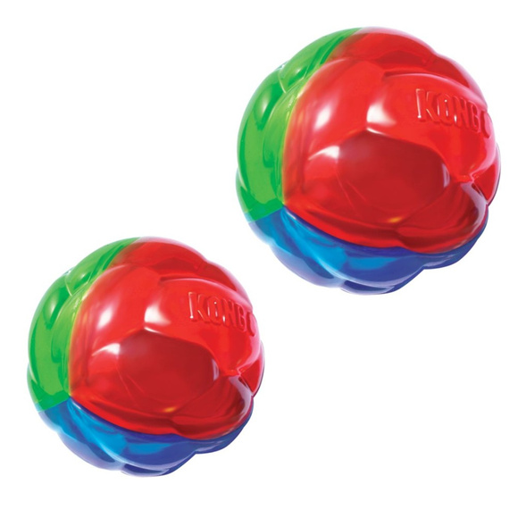 KONG® Twistz Ball - pływająca, kauczukowa piłka, zabawka dla psa