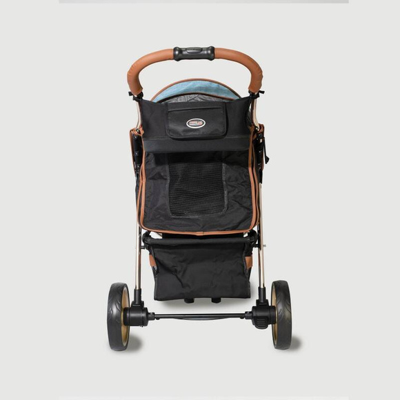 InnoPet Buggy Urban Gold - luksusowy, komfortowy wózek dla psów o wadze do 28kg