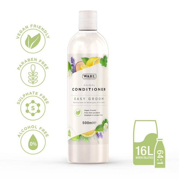 Wahl Easy Groom Conditioner - odżywka dla każdego rodzaju sierści, koncentrat 64:1, 500ml