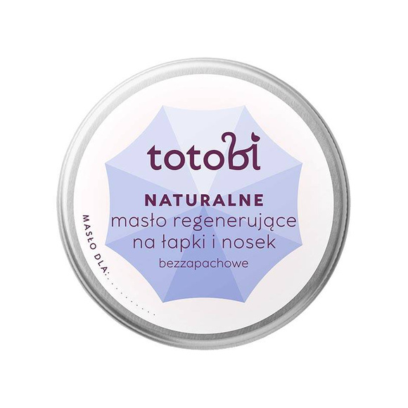 Totobi - naturalne masło regenerujące na łapki i nosek dla psów i kotów, 50ml