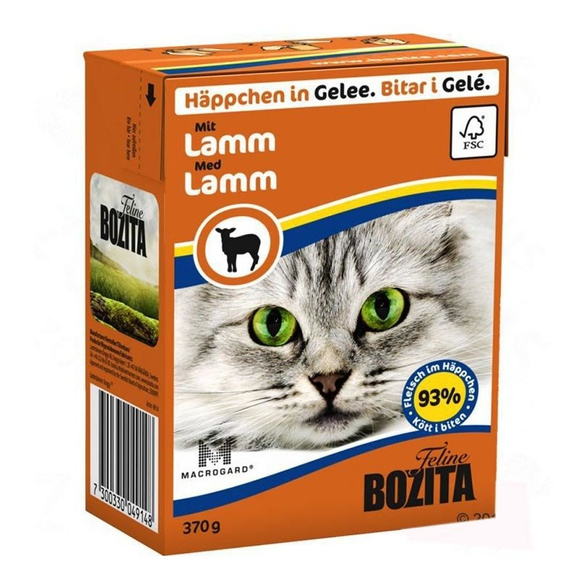 Bozita Lamm - mokra karma dla kota z jagnięciną w galaretce, 370g