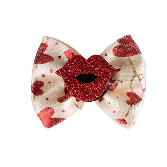 Show Tech Romantic Bows - kokarki na gumce dla psa, seria romantic, 12 sztuk