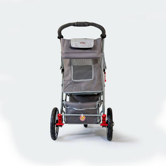 InnoPet Buggy Comfort ECO (air) - wielofunkcyjny, komfortowy i zwrotny wózek dla psów o wadze do 25kg