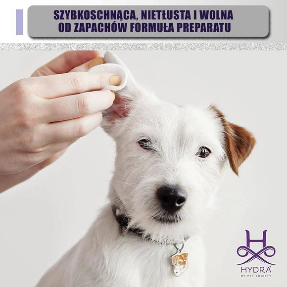 Hydra Professional Ear Cleaner - preparat do higieny uszu u psów i kotów, 500ml