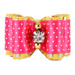 Show Tech Fancy Polka Dot Bows - kokardki na gumce dla psów, w kropeczki, 50 szt.