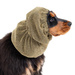 Show Tech Snood Royal Spaniel Gold Ear Covers - stylowy komin ochronny na uszy dla Spanieli, chroni podczas spacerów, posiłków, pielęgnacji, złoty