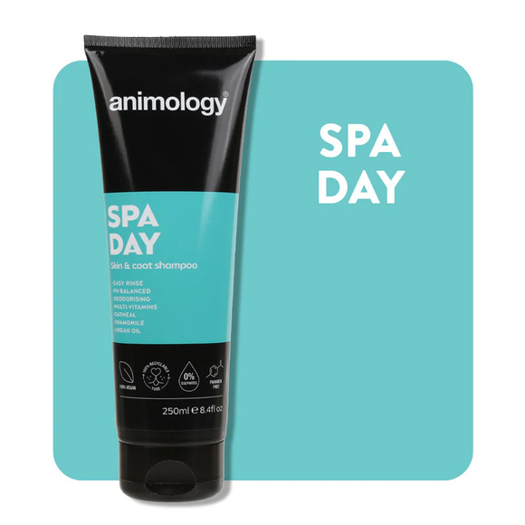 Animology Spa Day Shampoo - szampon odżywczy, rewitalizujący skórę i sierść, 250ml