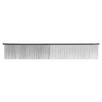 Yento Scissoring Comb - profesjonalny, metalowy grzebień do oddzielania pasm włosów, ułatwiający strzyżenie, 19cm