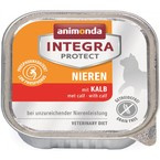 ANIMONDA Integra Protect Nieren Calf - kompletna mokra karma dla kotów z niewydolnością nerek, cielęcina, 100g