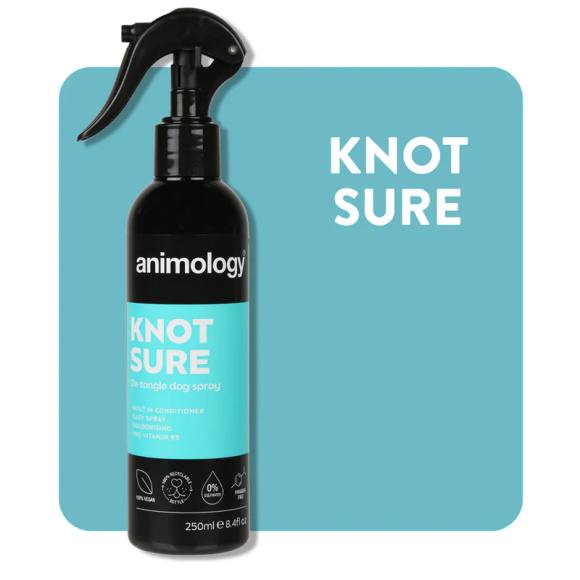 Animology Knot Sure De-tangle Dog Spray - odżywka ułatwiająca rozczesywanie kołtunów, 250ml