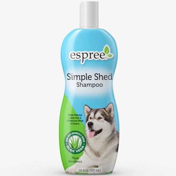 Espree Simple Shed Shampoo - szampon ograniczający linienie, koncentrat 1:16, 354ml