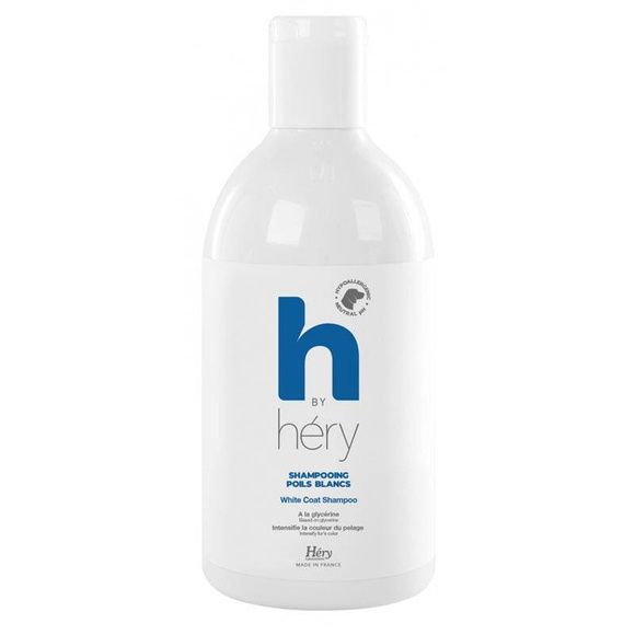 Hery White Coat Shampoo - szampon intensyfikujący kolor biały i jasny, 500ml