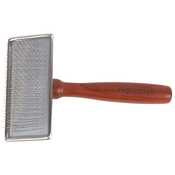 Show Tech Slicker Brush Rosewood - szczotka pudlówka z drewna palisandrowego S