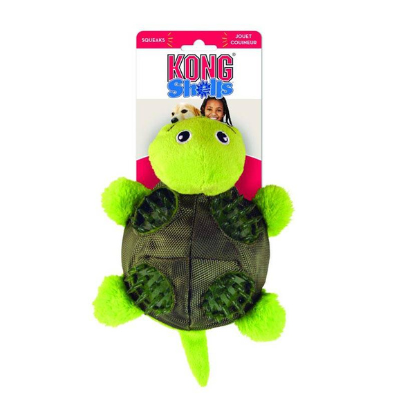 KONG® Shells™ Turtle - zabawka dla psa, żółw