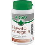 Dr Seidel Flawitol Omega 6 - preparat z NNKT n-6 i n-3, na zdrową skórę i piękną sierść, 60 kapsułek