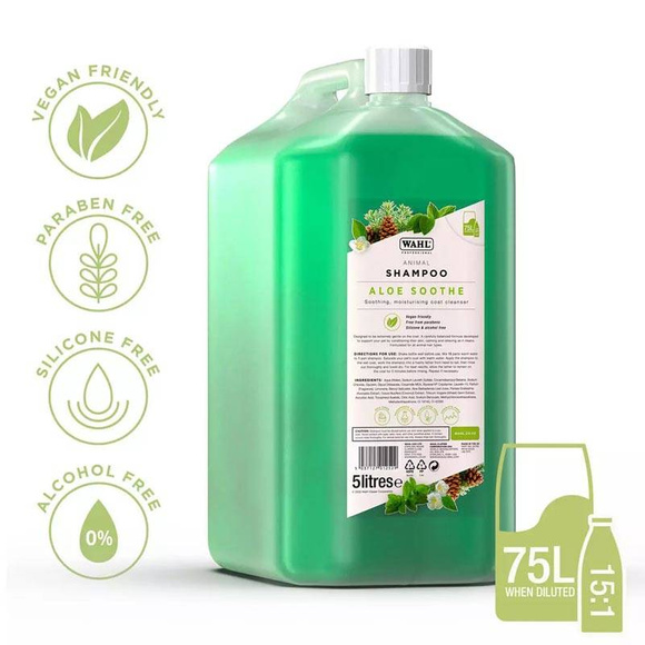 Wahl Aloe Soothe Shampoo - szampon hypoalergiczny, kojący 5l