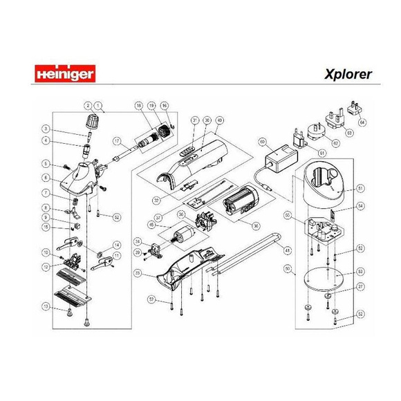 Heiniger - elektronika do maszynki Xplorer