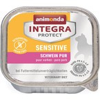 ANIMONDA Integra Protect Sensitive Pork - kompletna mokra karma dla wrażliwych kotów, czysta wieprzowina, 100g