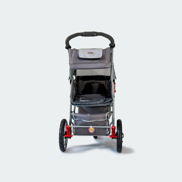 InnoPet Buggy Comfort ECO (air) - wielofunkcyjny, komfortowy i zwrotny wózek dla psów o wadze do 25kg