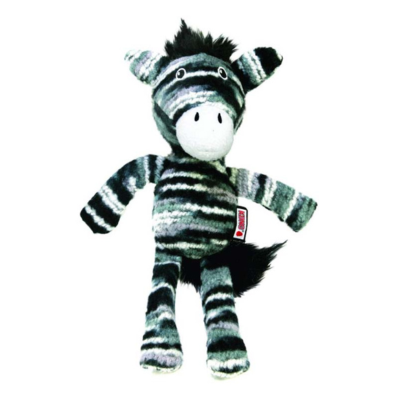 KONG® Yarnimals Zebra - wielokolorowa zabawka dla psa