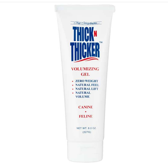 Chris Christensen Thick N Thicker Volumizing Gel - lekki żel ułatwiający modelowanie i dodający objętości, tubka 227g