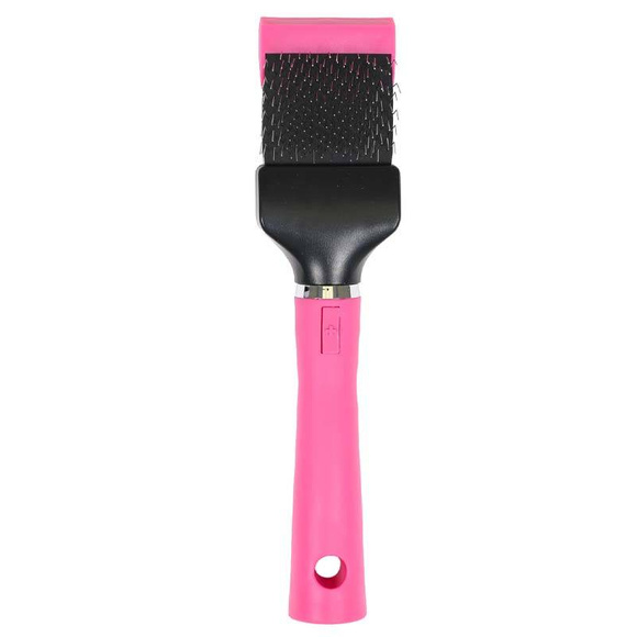 Show Tech Flex Groom Single Soft - dwustronna pudlówka z elastyczną, pojedynczą główką, miękka