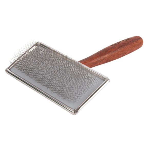 Show Tech Slicker Brush Rosewood - szczotka pudlówka z drewna palisandrowego M