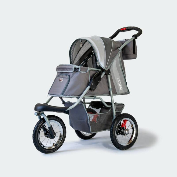 InnoPet Buggy Comfort ECO (air) - wielofunkcyjny, komfortowy i zwrotny wózek dla psów o wadze do 25kg