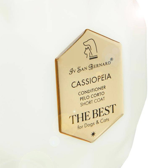 Iv San Bernard The Best Cassiopeia Conditioner - odżywka z wyciągiem z akacji, dla psów i kotów krótkowłosych, 500ml