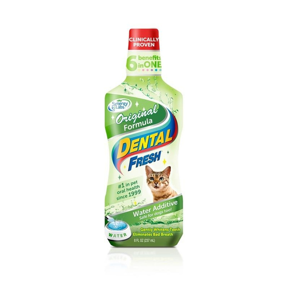 Synergy Labs Dental Fresh Cat - preparat do higieny stomatologicznej dla kota, 237ml