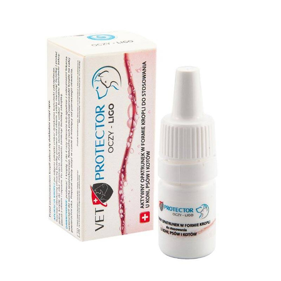 Vet Protector® oczy Ligo - krople do oczu dla psów, kotów i koni, 3ml