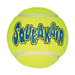 KONG® SqueakAir® Tennis Balls L - piłka tenisowa z piszczałką, aport dla bardzo małego psa, 2 sztuki piłek o średnicy 8cm