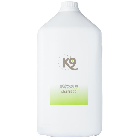 K9 Whiteness Shampoo - szampon dla zwierząt o białej sierści 5.7l