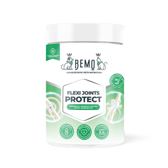 BEMO Flexi Joints Protect - preparat do chondroprofilaktycznego wzbogacania diety psów dorosłych, 150g