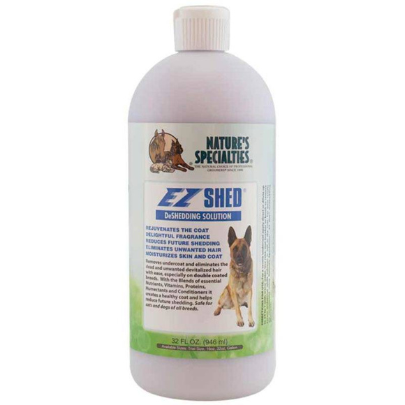 Nature's Specialities Ez Sheed® DeShedding Conditioner - odżywka ograniczająca linienie, dla psów i kotów (koncentrat 1:24) 946ml