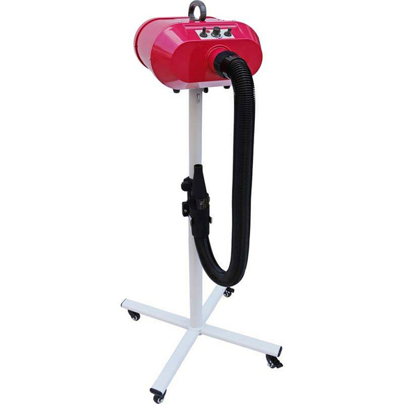 GroomStar - dwusilnikowa suszarka stojąca Cyklon, 2800W, 140 l/s