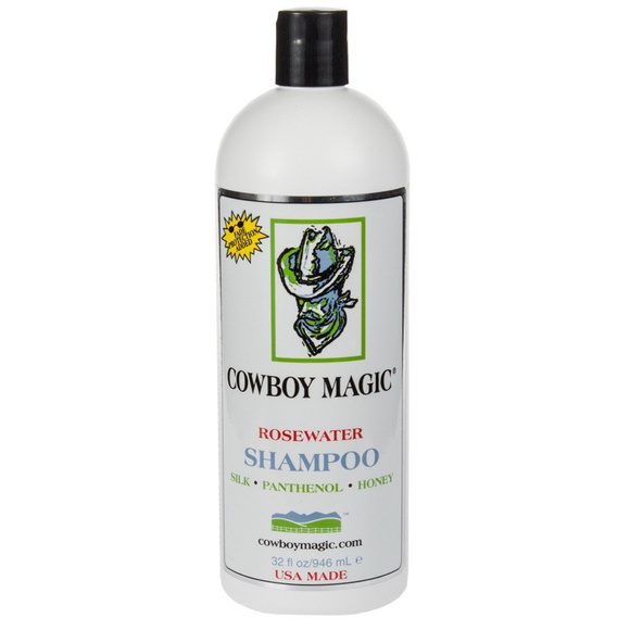 Cowboy Magic Rosewater Shampoo - szampon uniwersalny dla koni i psów 944ml