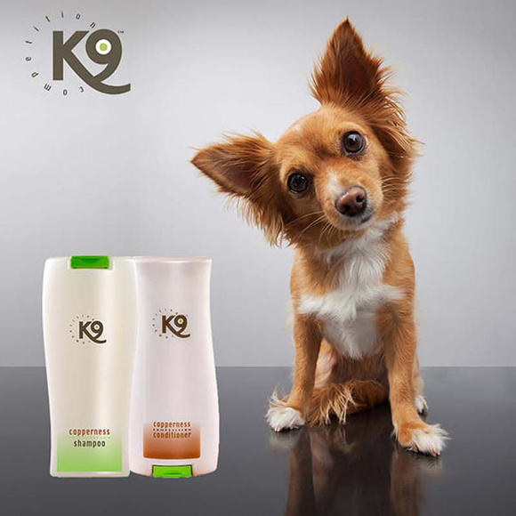 K9 Copperness Shampoo - szampon dla sierści brązowej i rudej 2.7l