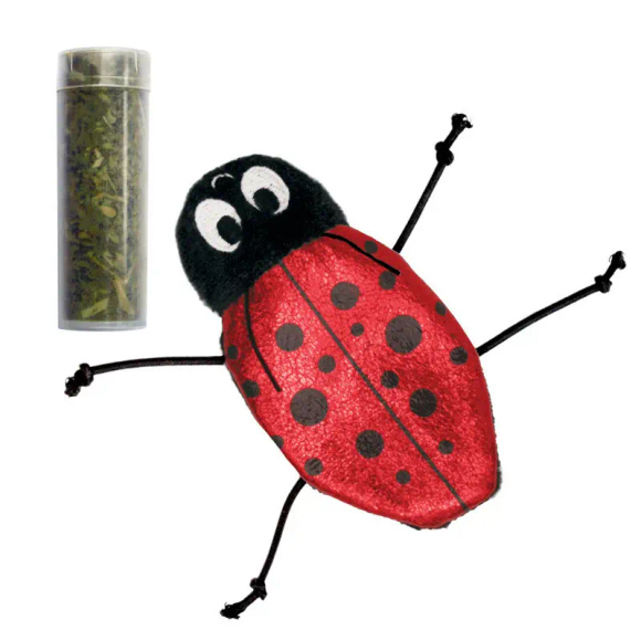 KONG® Refillables Ladybug Critter Collection - zabawka dla kota