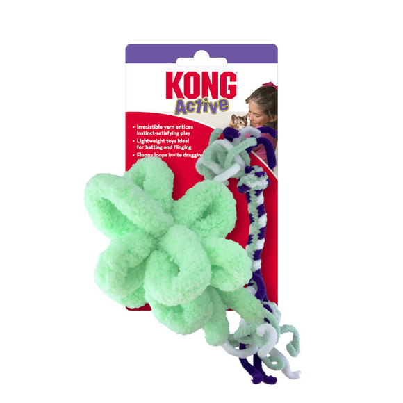 KONG® Cat Active Rope 2-PK Red - zabawka dla kota