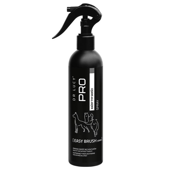 Dr Lucy PRO Easy Brush Spray - spray ułatwiający rozczesywanie sierści psów i kotów, 250ml