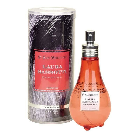 Iv San Bernard Laura Bassotti Parfum - bezalkoholowe perfumy o nucie owocowej, dla psów i kotów, 150ml