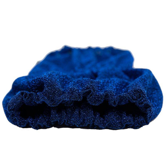 Show Tech Snood Royal Spaniel Blue Ear Covers - stylowy komin ochronny na uszy dla Spanieli, chroni podczas spacerów, posiłków, pielęgnacji, niebieski