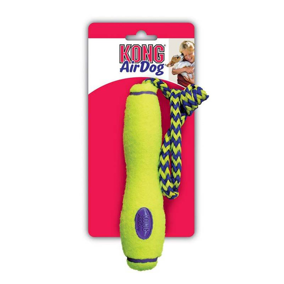 KONG® AirDog® Fetch Stick with Rope - zabawka ze sznurem dla psa