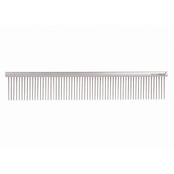 Show Tech Featherlight Professional Comb - grzebień metalowy, zęby 3.6 cm, długość całkowita 25 cm