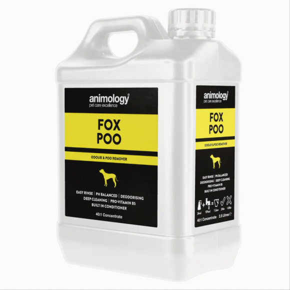 Animology Fox Poo - szampon usuwający uporczywy brud (koncentrat 40:1), 2.5l