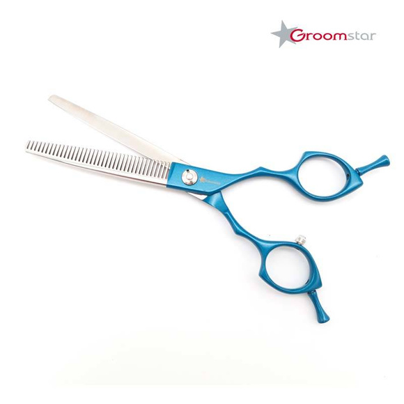 Groomstar - profesjonalne nożyczki groomerskie, zestaw 4 sztuk, 6.5"