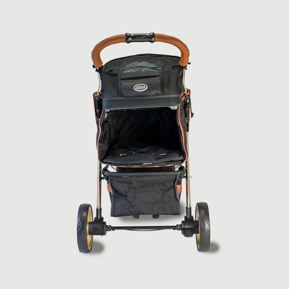 InnoPet Buggy Urban Gold - luksusowy, komfortowy wózek dla psów o wadze do 28kg