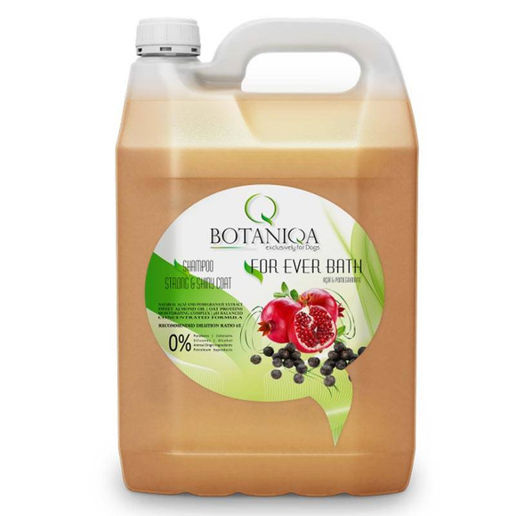 Botaniqa For Ever Bath Açaí and Pomegranate Shampoo - szampon do każdego rodzaju szaty 5l