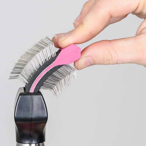 Show Tech Flex Groom Single Soft - dwustronna pudlówka z elastyczną, pojedynczą główką, miękka